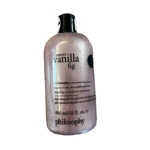 New Philosophy Sweet Vanilla Fig Hydrating Shower Gel 16 fl. oz
